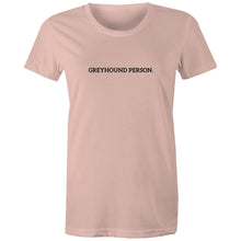 Load image into Gallery viewer, Greyhound Person - Women&#39;s Classic T-Shirt
