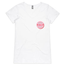 Load image into Gallery viewer, Rescue Love Repeat - Women&#39;s V-Neck T-Shirt
