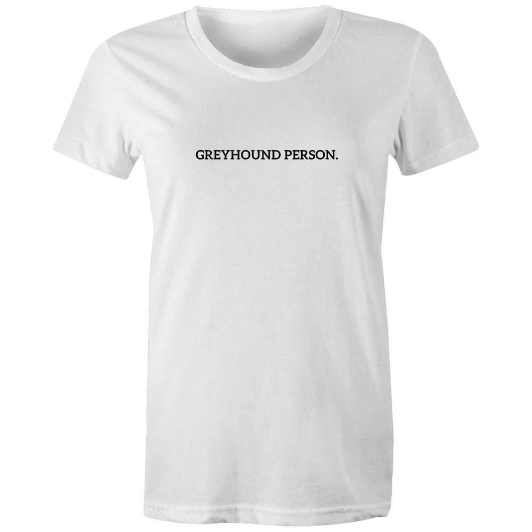 Greyhound Person - Women's Classic T-Shirt