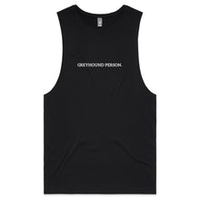 Load image into Gallery viewer, Greyhound Person - Men&#39;s Tank Top Tee
