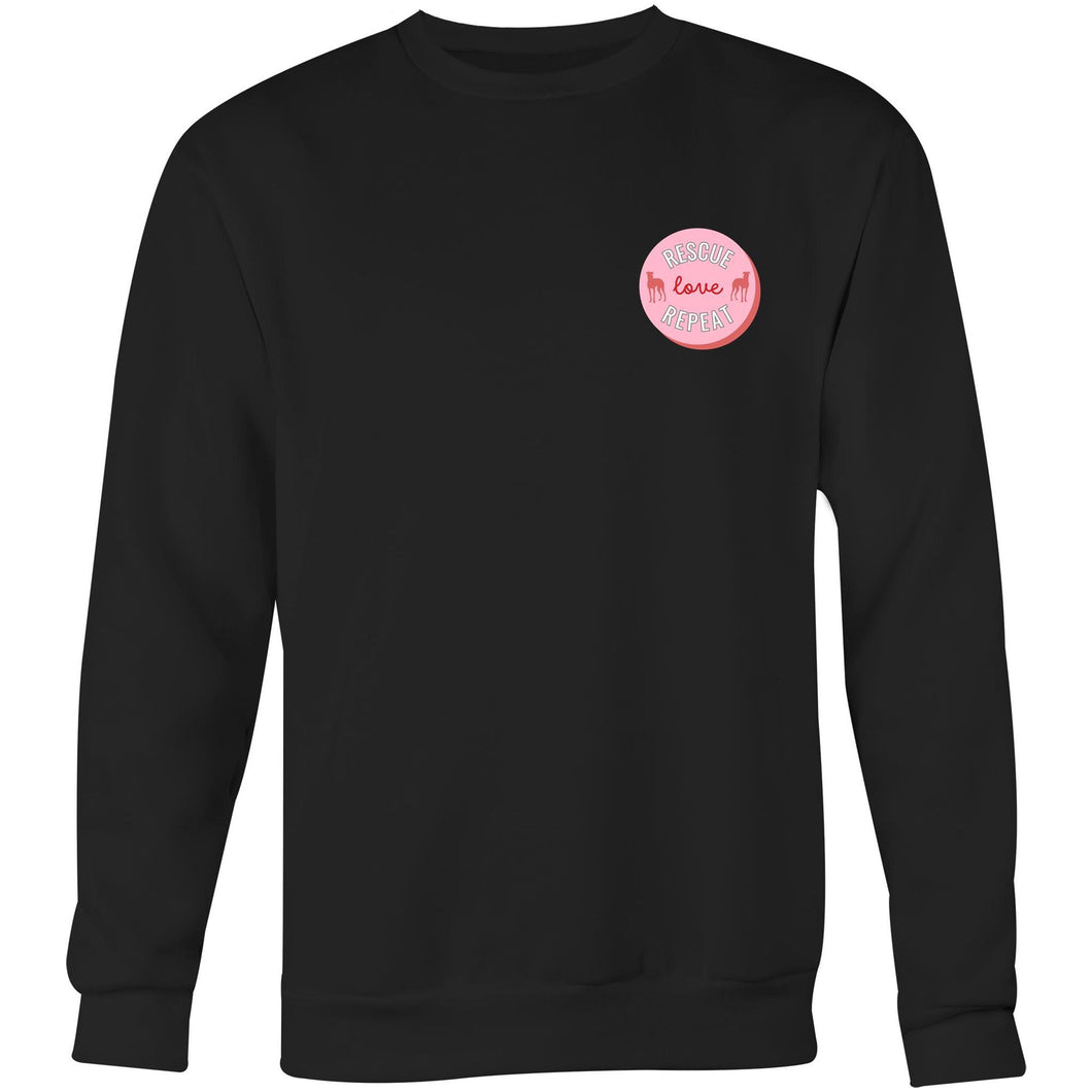 Rescue Love Repeat - Crew Sweatshirt