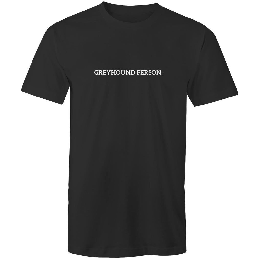 Greyhound Person - Men's T-Shirt