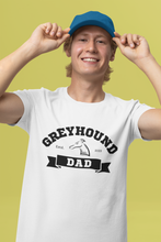 Load image into Gallery viewer, Greyhound Dad Banner - Men&#39;s T-Shirt
