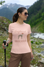 Load image into Gallery viewer, Greyhound Obsessed - Women&#39;s Classic T-Shirt
