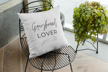 Load image into Gallery viewer, Greyhound Lover - 100% Linen Cushion Cover
