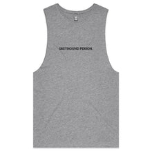 Load image into Gallery viewer, Greyhound Person - Men&#39;s Tank Top Tee
