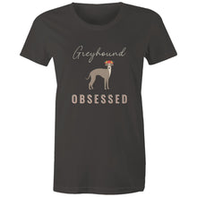 Load image into Gallery viewer, Greyhound Obsessed - Women&#39;s Classic T-Shirt
