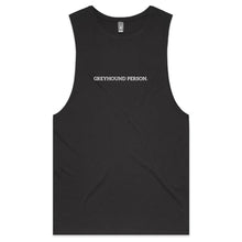 Load image into Gallery viewer, Greyhound Person - Men&#39;s Tank Top Tee
