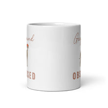 Load image into Gallery viewer, Greyhound Obsessed - White glossy mug
