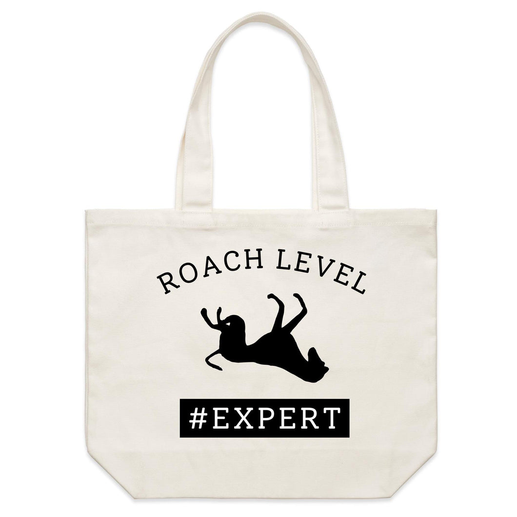 Roach Level #Expert - Shoulder Canvas Tote Bag