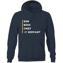 Load image into Gallery viewer, Don Boss Chief Greyhound Servant - Pocket Hoodie Sweatshirt
