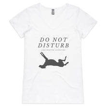 Load image into Gallery viewer, Do Not Disturb - Women&#39;s V-Neck T-Shirt
