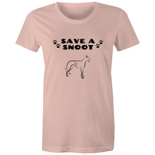 Load image into Gallery viewer, Save a Snoot - Women&#39;s Classic  T-Shirt
