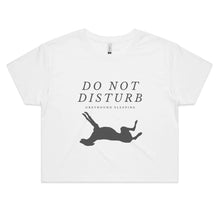 Load image into Gallery viewer, Do Not Disturb - Women&#39;s Crop T-Shirt
