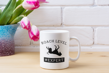 Load image into Gallery viewer, Roach Level #Expert - White Glossy Mug
