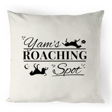 Load image into Gallery viewer, Yam&#39;s Roaching Spot - 100% Linen Cushion Cover
