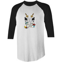 Load image into Gallery viewer, Man&#39;s Best Friend - 3/4 Sleeve Raglan T-Shirt
