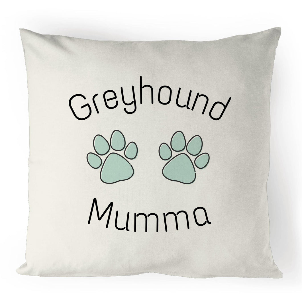 Greyhound Mumma - 100% Linen Cushion Cover