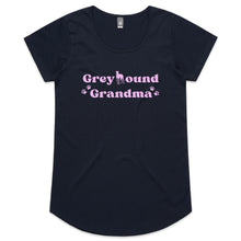 Load image into Gallery viewer, Greyhound Grandma - Women&#39;s Scoop Neck T-Shirt
