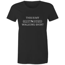 Load image into Gallery viewer, This Is My Greyhound Walking Shirt  - Women&#39;s Classic T-Shirt
