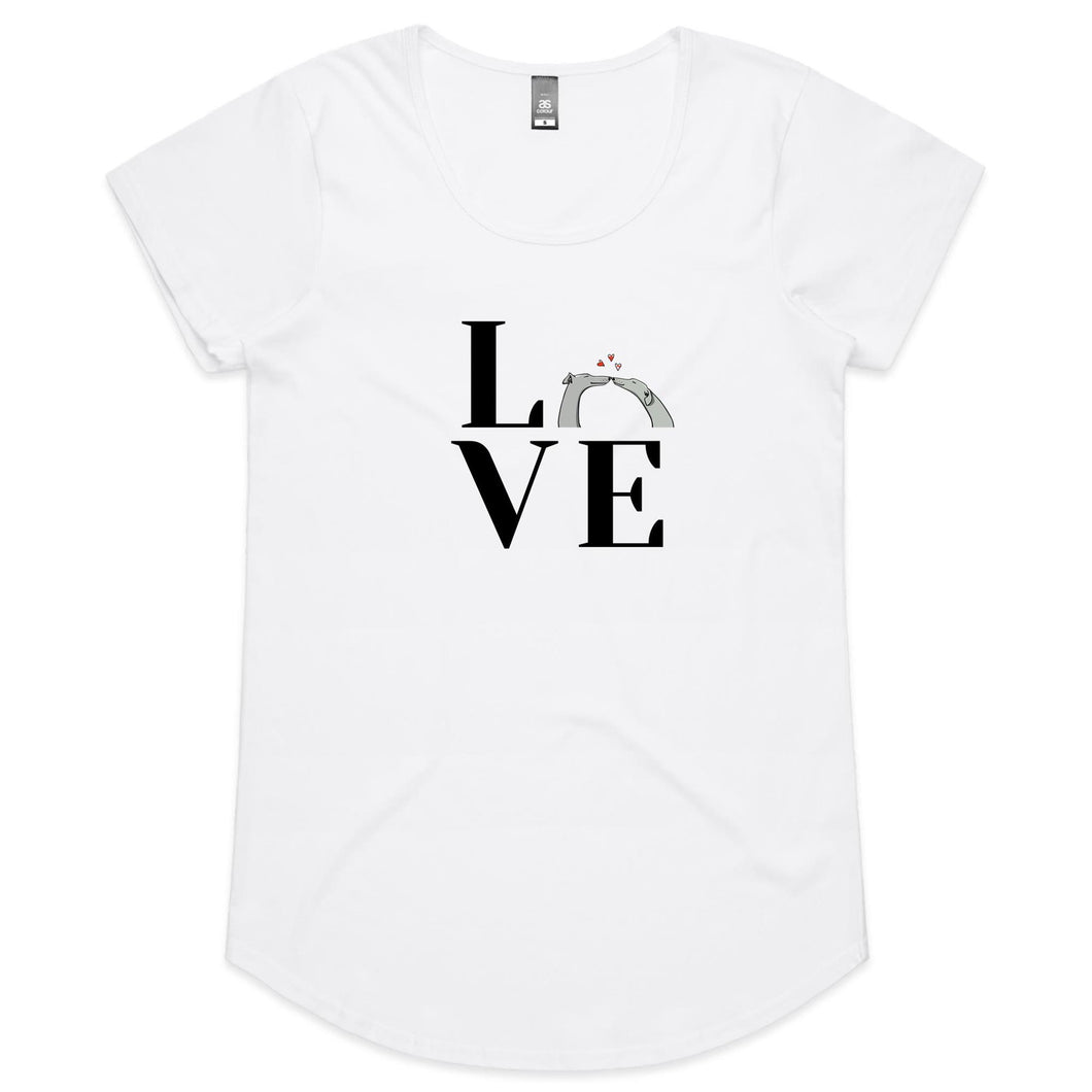 LOVE - Women's Scoop Neck T-Shirt