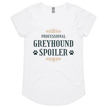 Load image into Gallery viewer, Professional Greyhound Spoiler - Women&#39;s Scoop Neck T-Shirt
