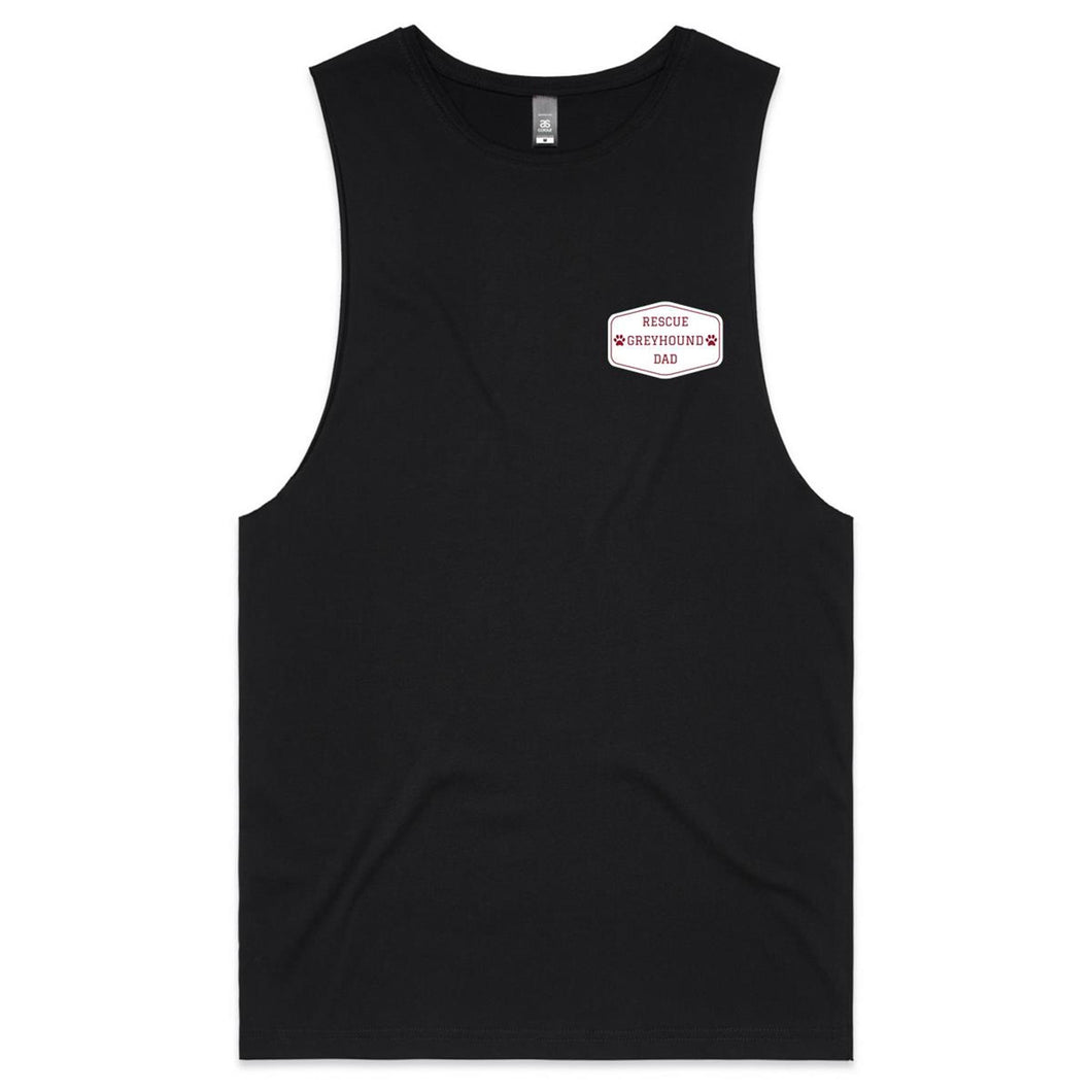 Rescue Greyhound Dad - Men's Tank Top Tee