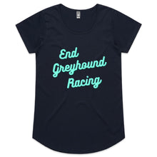 Load image into Gallery viewer, End Greyhound Racing - Women&#39;s Scoop Neck T-Shirt
