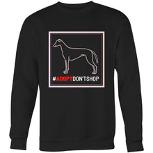 Load image into Gallery viewer, #Adopt Don&#39;t Shop - Crew Sweatshirt
