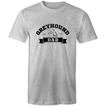 Load image into Gallery viewer, Greyhound Dad Banner - Men&#39;s T-Shirt
