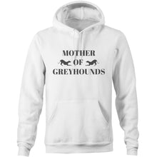 Load image into Gallery viewer, Mother of Greyhounds - Pocket Hoodie Sweatshirt
