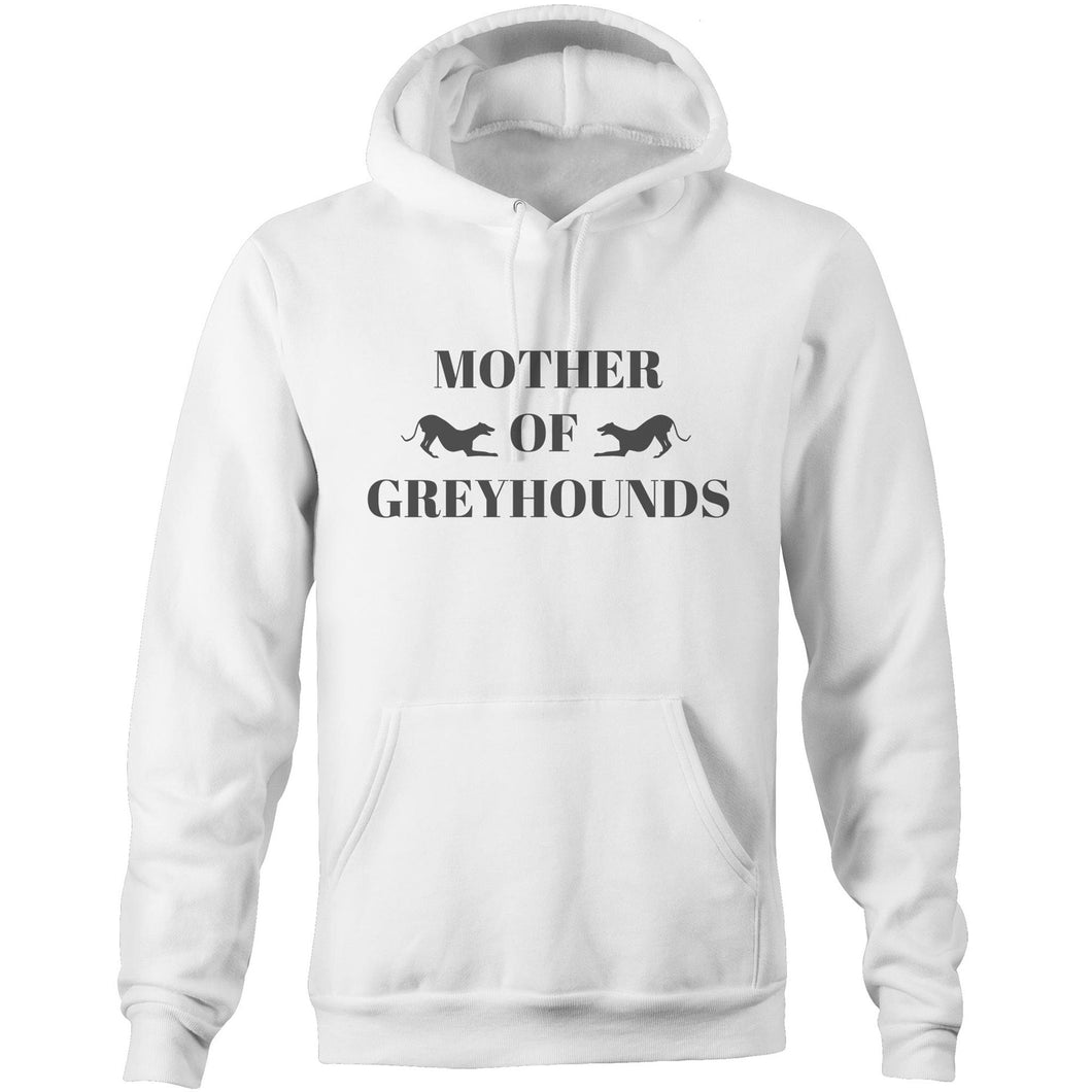 Mother of Greyhounds - Pocket Hoodie Sweatshirt