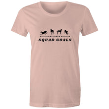 Load image into Gallery viewer, My Kinda Squad Goals - Women&#39;s Classic T-Shirt
