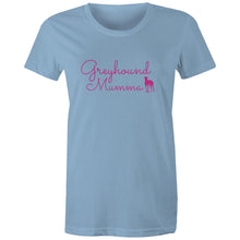 Load image into Gallery viewer, Greyhound Mumma Greyhound Silhouette - Women&#39;s Classic T-Shirt
