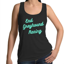 Load image into Gallery viewer, End Greyhound Racing - Women&#39;s Singlet
