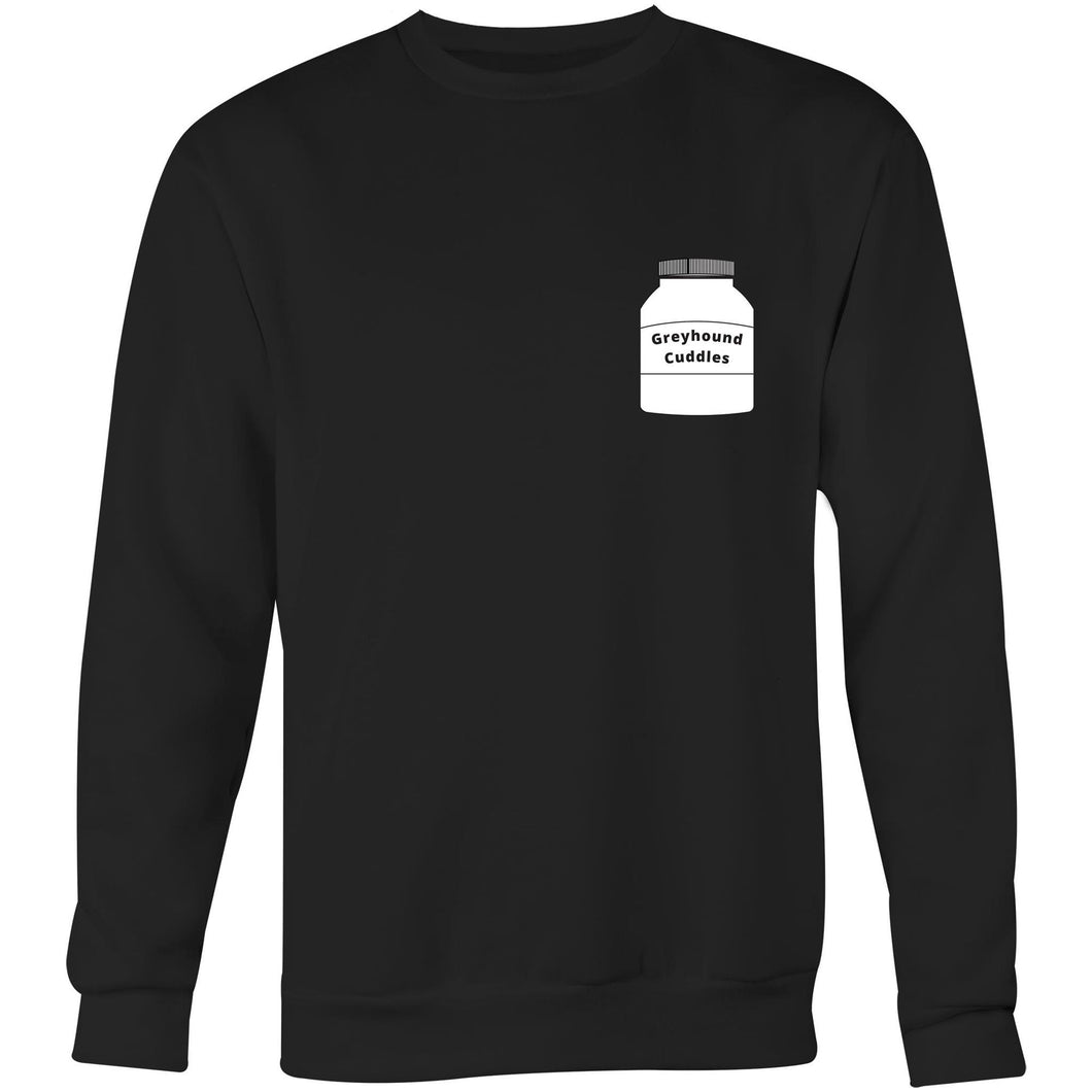 Greyhound Cuddles - Crew Sweatshirt