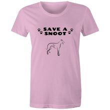 Load image into Gallery viewer, Save a Snoot - Women&#39;s Classic  T-Shirt
