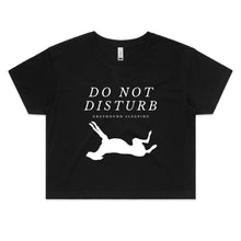 Load image into Gallery viewer, Do Not Disturb - Women&#39;s Crop T-Shirt
