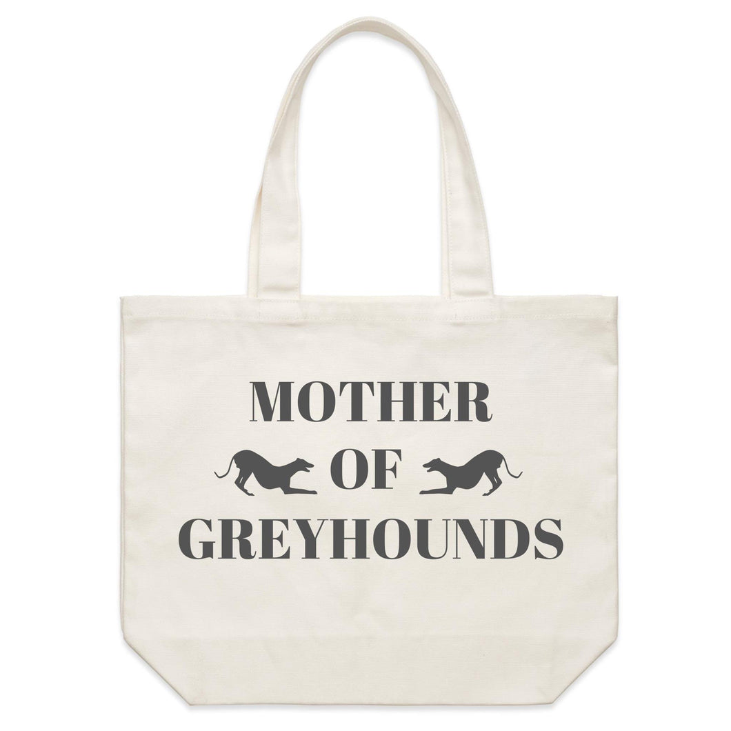 Mother of Greyhounds - Shoulder Canvas Tote Bag