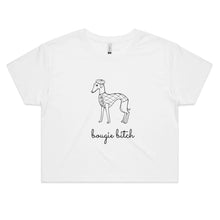 Load image into Gallery viewer, Bougie Bitch - Women&#39;s Crop T-Shirt
