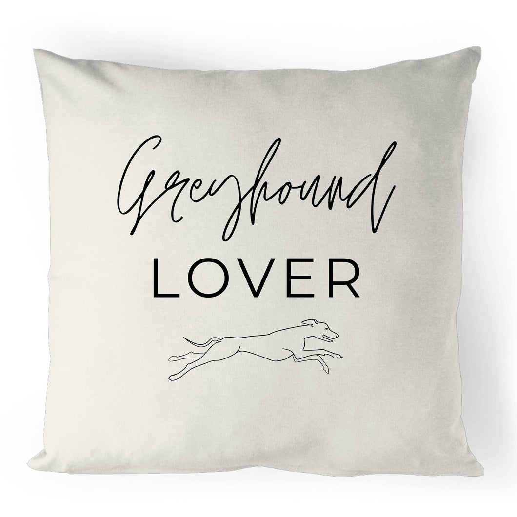 Greyhound Lover - 100% Linen Cushion Cover