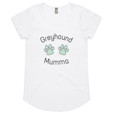 Load image into Gallery viewer, Greyhound Mumma - Women&#39;s Scoop Neck T-Shirt
