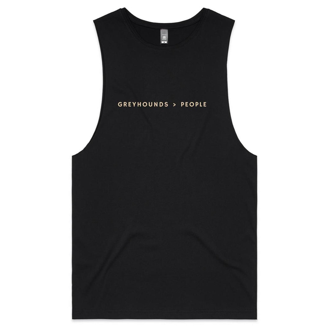 Greyhounds > People - Men's Tank Top Tee