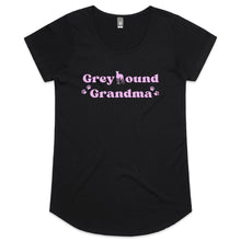 Load image into Gallery viewer, Greyhound Grandma - Women&#39;s Scoop Neck T-Shirt
