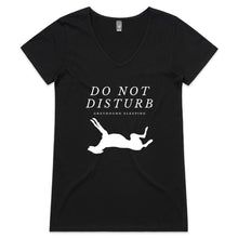 Load image into Gallery viewer, Do Not Disturb - Women&#39;s V-Neck T-Shirt
