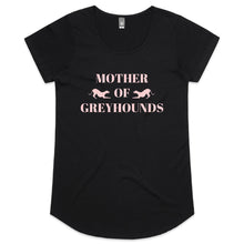 Load image into Gallery viewer, Mother of Greyhounds - Women&#39;s Scoop Neck T-Shirt
