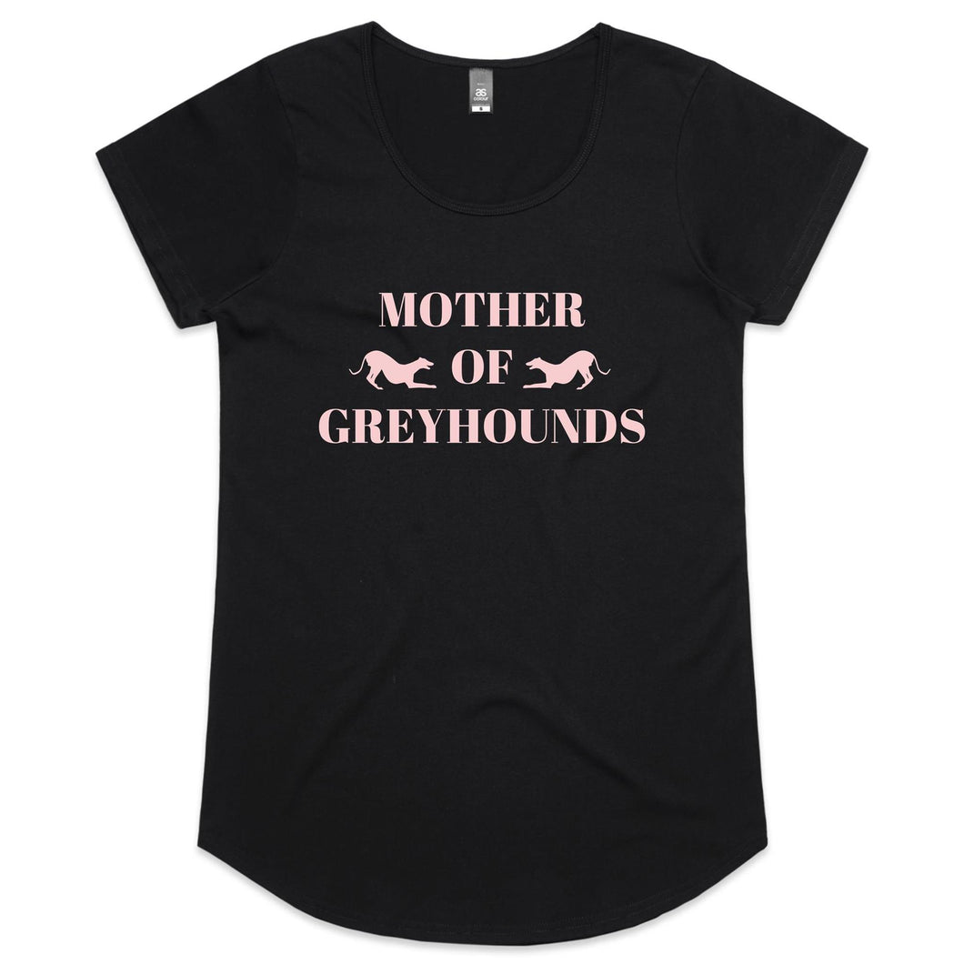 Mother of Greyhounds - Women's Scoop Neck T-Shirt