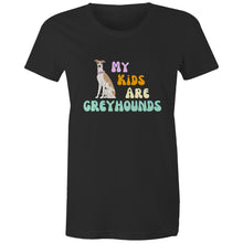 Load image into Gallery viewer, My Kids Are Greyhounds - Women&#39;s Classic T-Shirt
