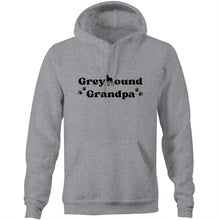 Load image into Gallery viewer, Greyhound Grandpa - Pocket Hoodie Sweatshirt
