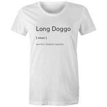 Load image into Gallery viewer, Long Doggo Worlds Fastest Roacher - Women&#39;s Classic T-Shirt
